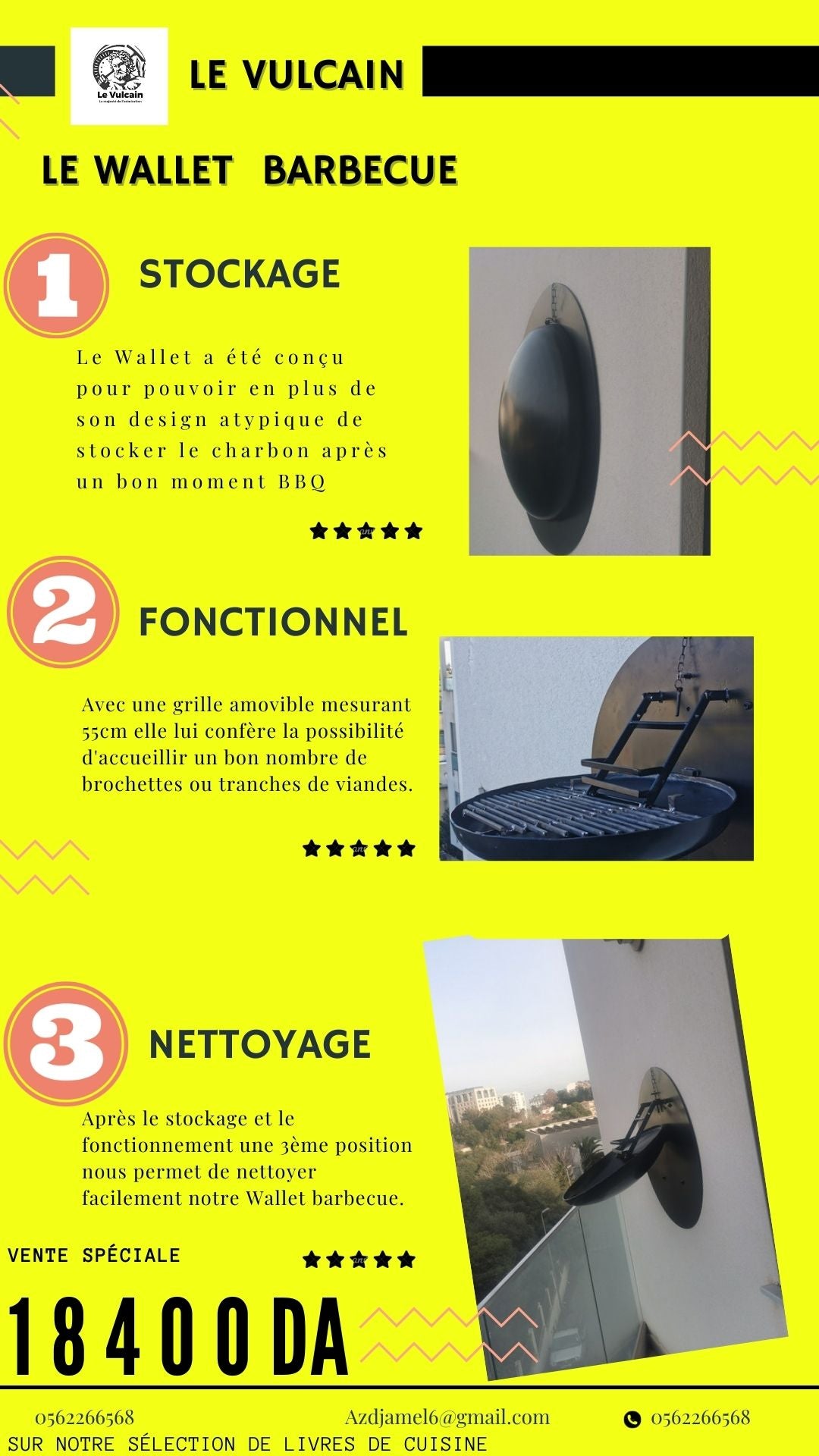 BARBECUE "LE WALLET"