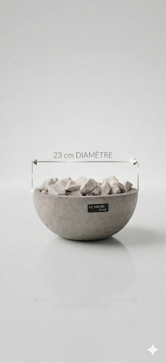 Cheminée de table